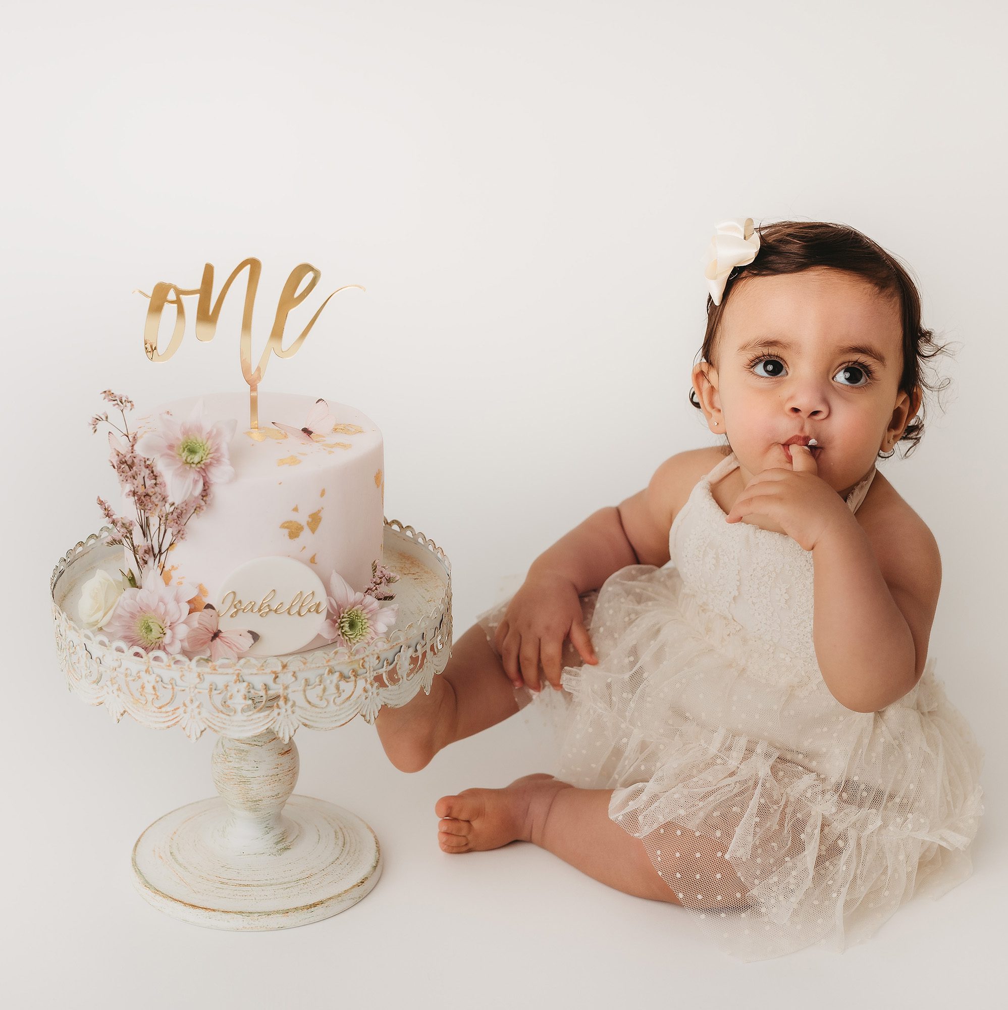  First Birthday Cake Smash Inspiration