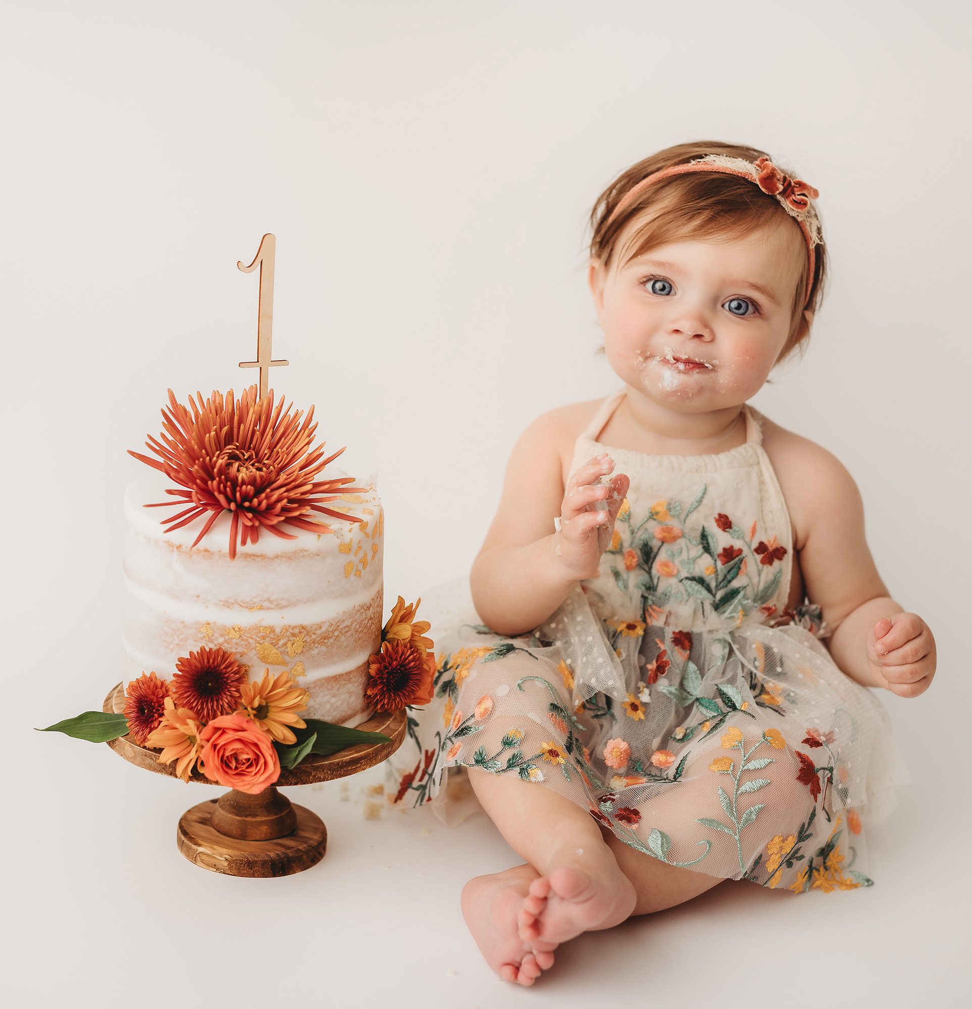  First Birthday Cake Smash Inspiration