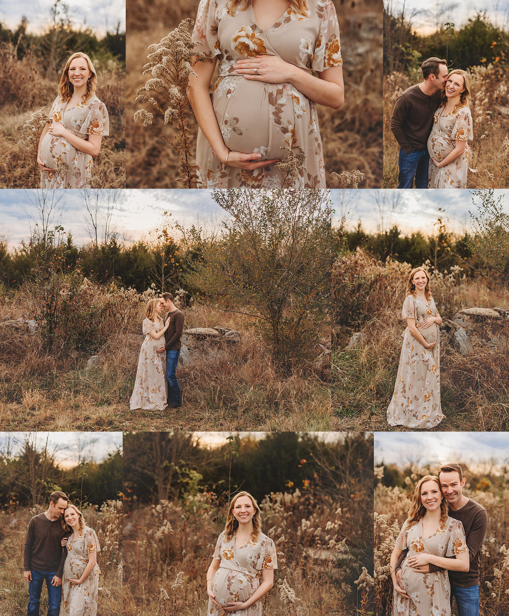  Outdoor Winter Maternity Photos in Nashville