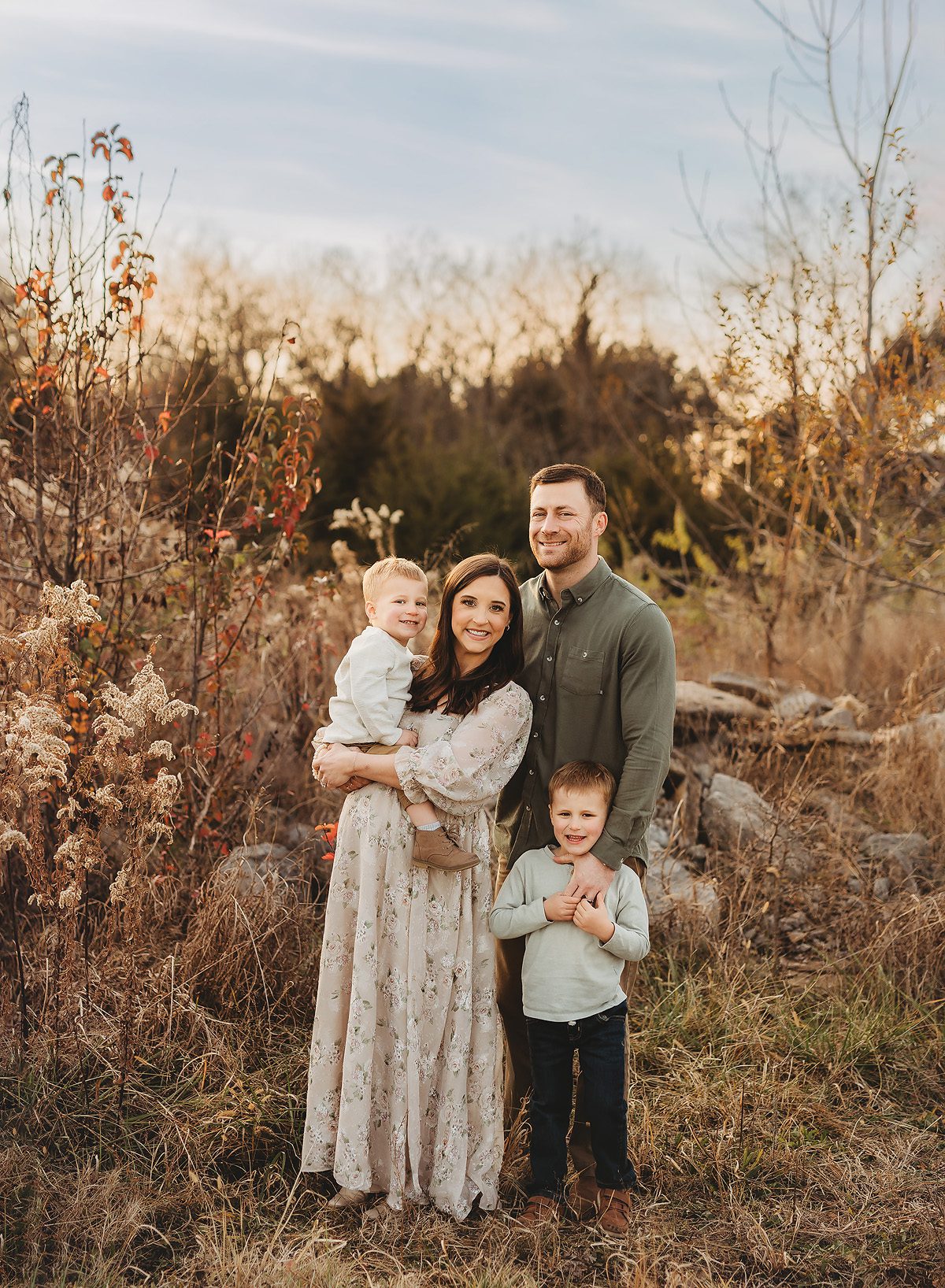  Outdoor Winter Maternity Photos in Nashville
